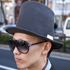 ストリートファッション,ストリートスナップ,ファッションスナップ,across,アクロス,ハット,シルクハット,黒