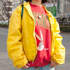 定点観測,ストリートファッション,ストリートスナップ,ファッションスナップ,across,アクロス,streetsnap,東京,tokyo,渋谷,shibuya,新宿,shinjuku,原宿,harajuku,fashion,snap,streetsnap,street,style,streetstyle,yellow,イエロー,黄色,差し色,トレンドカラー,流行色,山吹色,レモンイエロー,マスタード,ベージュ,オレンジ,オフホワイト,offwhite,go yard,ゴヤール,north face,ノースフェイス,