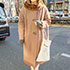 定点観測,ストリートファッション,ストリートスナップ,ファッションスナップ,across,アクロス,streetsnap,東京,tokyo,渋谷,shibuya,新宿,shinjuku,原宿,harajuku,fashion,snap,streetsnap,street,style,streetstyle,アウター,コート,ベージュ,キャメル,茶色,ブラウン,テラコッタ,同系色,グラデーション,ロング丈,マキシ丈,ボア,ファーコート,MA-1,トレンチコート,チェスターコート,ステンカラーコート,ダウン,キルティングコート,ジャケット,ダッフルコート,ウー,メルトン,チェック,トラッド,クラシカル,モッズコート,ミリタリー,ボリューム