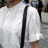 ストリートファッション,ストリートスナップ,ファッションスナップ,across,アクロス,白アイテム,シャツ,マリメッコ
