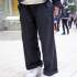 定点観測,ストリートファッション,ストリートスナップ,ファッションスナップ,across,アクロス,ワイドパンツ,太パン,パンツ,ボトムス,テーパード,サルエル,テーパード,ボリューム,ヨージヤマモト,コムデギャルソン,モード,デニム
